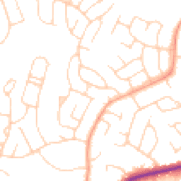 Daytime road noise heatmap for TN10 4EL