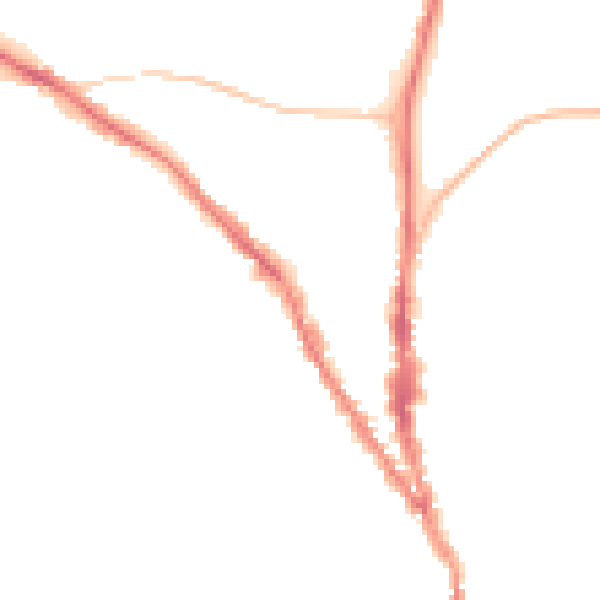 Night-time road noise heatmap for TN13 1AT