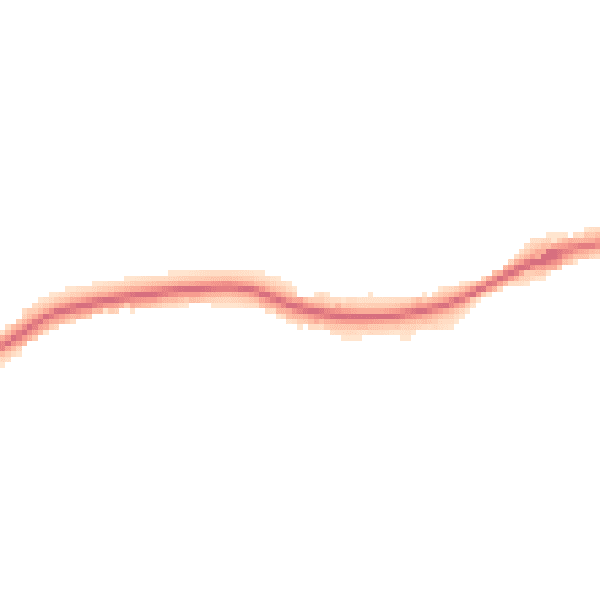 Night-time road noise heatmap for TN13 3DF