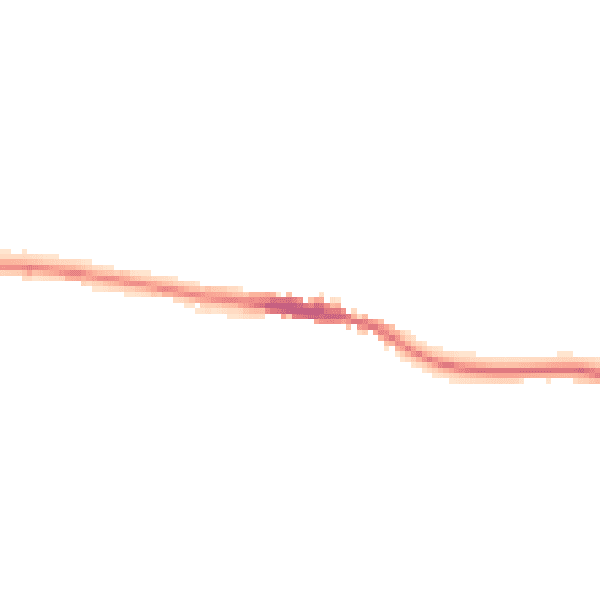 Night-time road noise heatmap for TN15 0AN