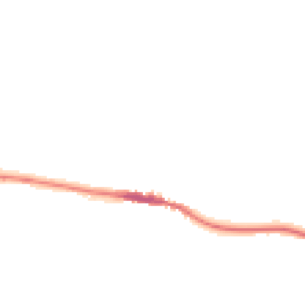 Night-time road noise heatmap for TN15 0AT