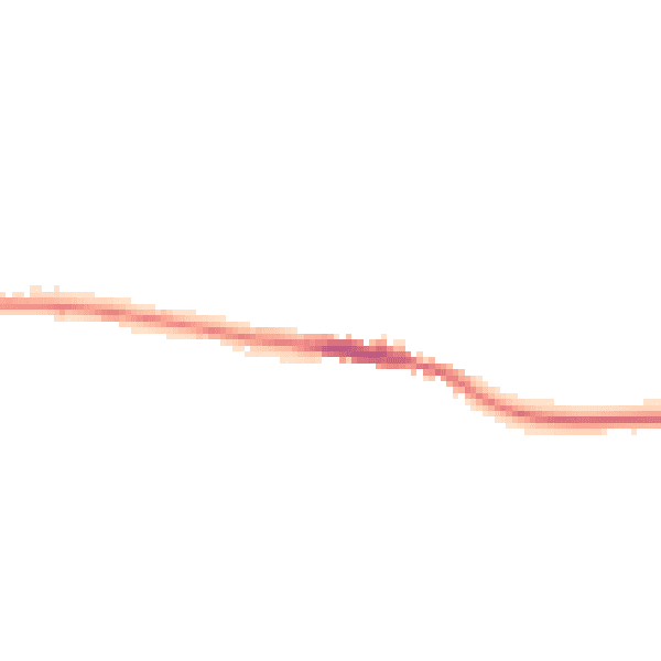 Night-time road noise heatmap for TN15 0BD
