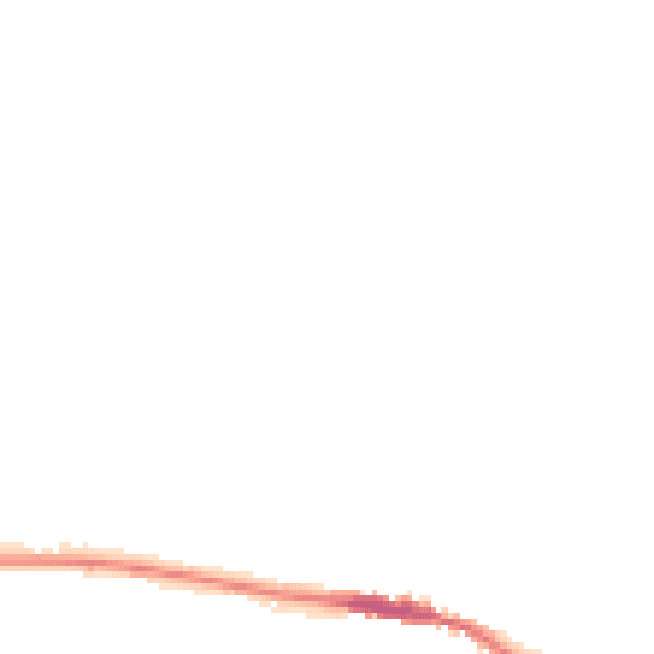 Night-time road noise heatmap for TN15 0DH