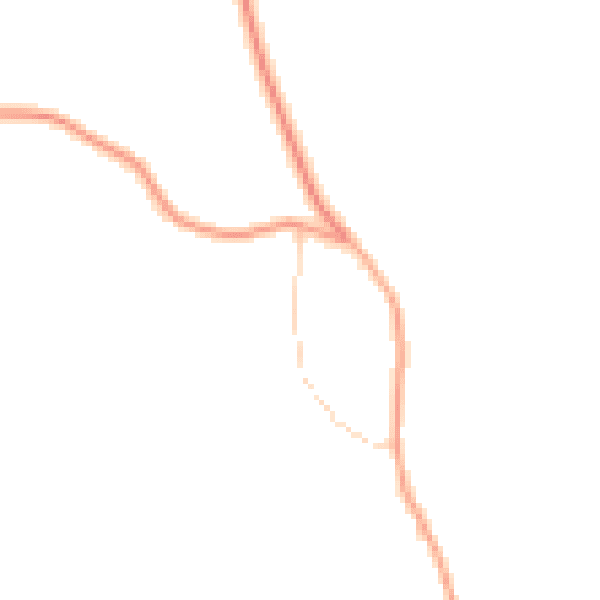 Daytime road noise heatmap for TN15 0JH