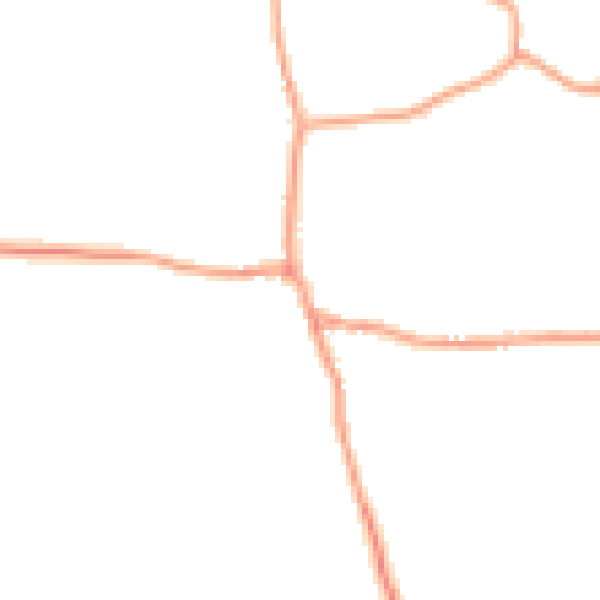 Daytime road noise heatmap for TN15 0QB