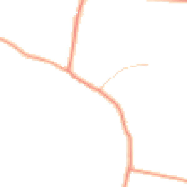 Daytime road noise heatmap for TN15 7HB
