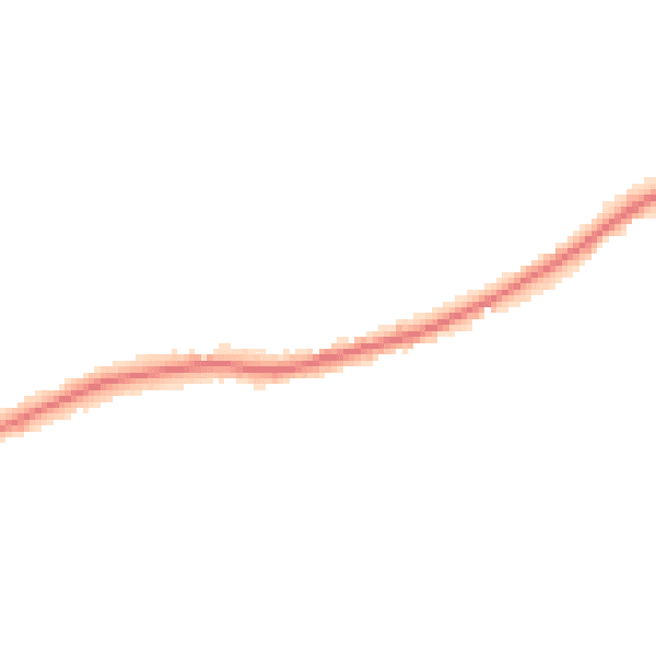 Night-time road noise heatmap for TN15 8JE