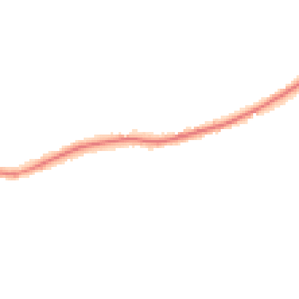 Night-time road noise heatmap for TN15 8JH