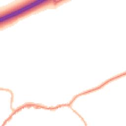 Night-time road noise heatmap for TN16 1BT