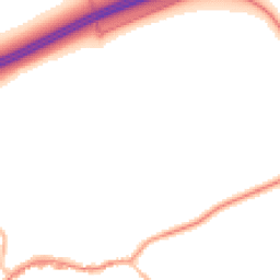 Night-time road noise heatmap for TN16 1BY