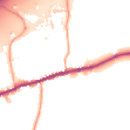 Daytime road noise heatmap for TN16 1JP