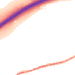 Night-time road noise heatmap for TN16 1NP