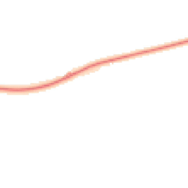 Night-time road noise heatmap for TN16 2ES