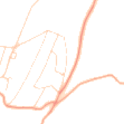 Daytime road noise heatmap for TN16 2LH