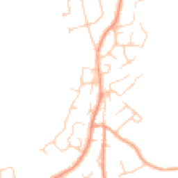 Daytime road noise heatmap for TN2 4EL