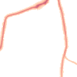 Night-time road noise heatmap for TN2 5UF