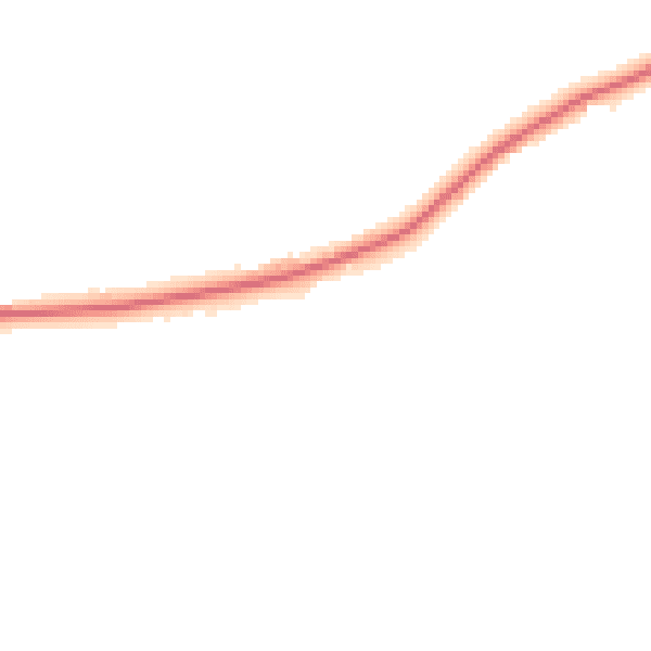 Night-time road noise heatmap for TN20 6JR