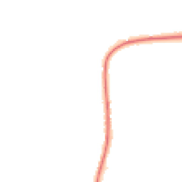 Night-time road noise heatmap for TN20 6LH