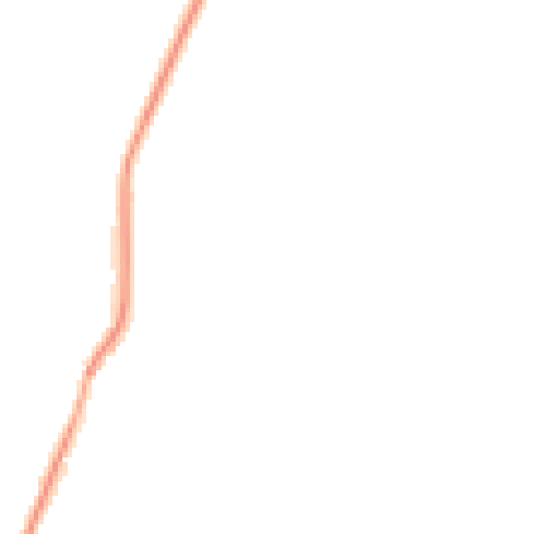 Night-time road noise heatmap for TN25 4HY