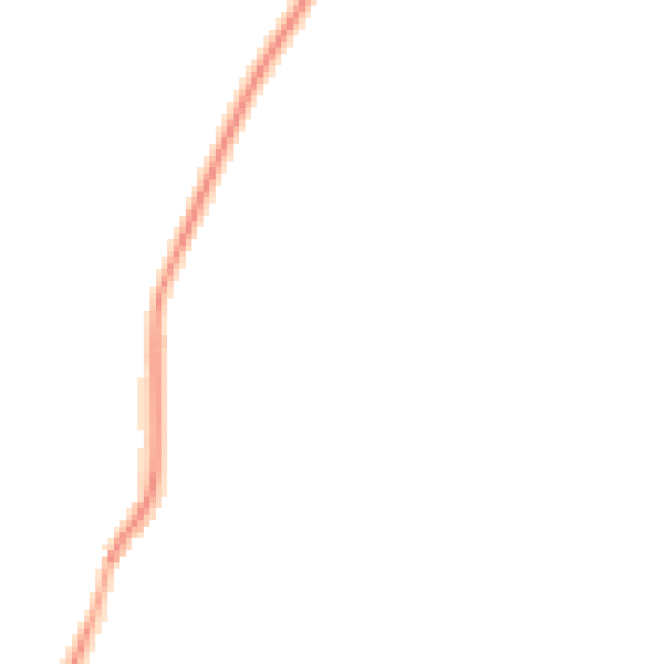 Night-time road noise heatmap for TN25 4JD