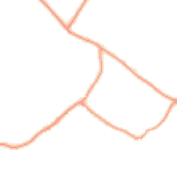 Daytime road noise heatmap for TN25 5LH