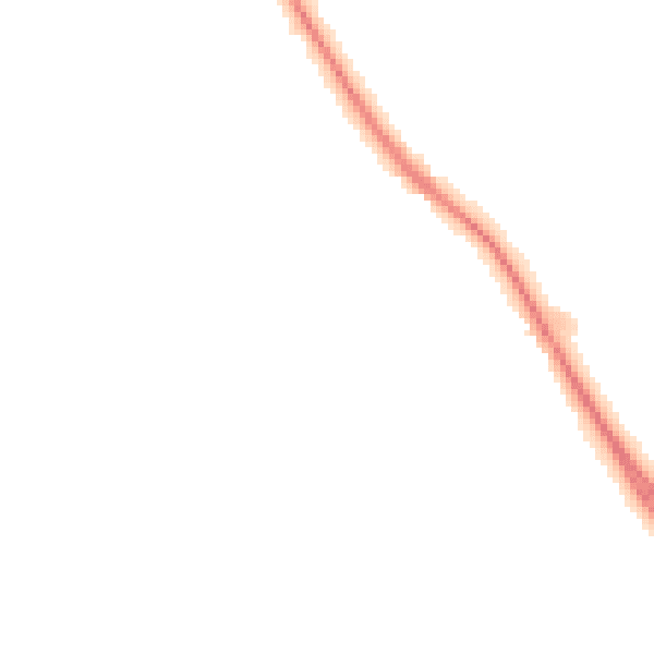 Night-time road noise heatmap for TN27 0AE