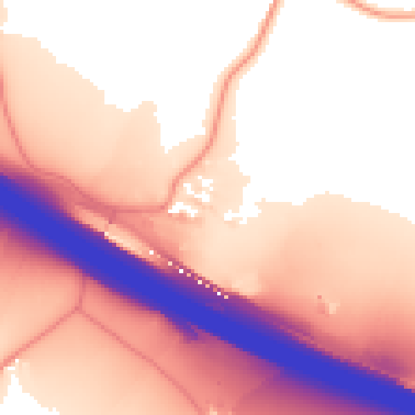 Daytime road noise heatmap for TN27 0AR