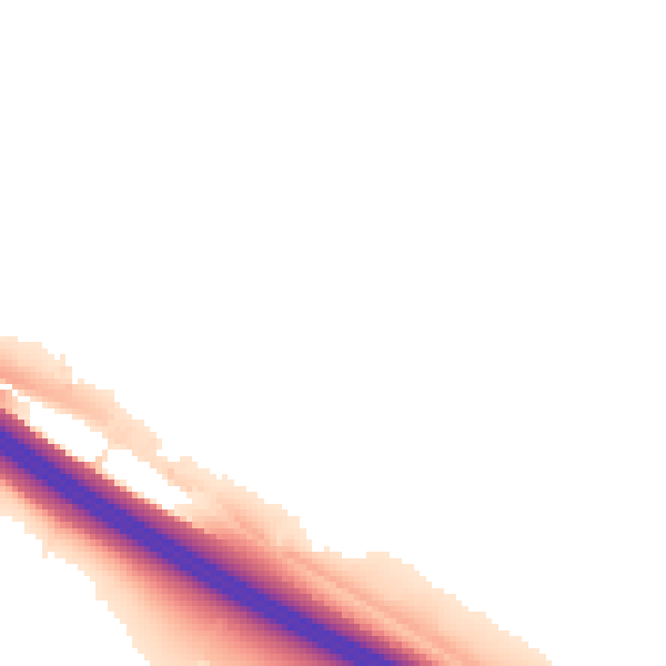 Night-time road noise heatmap for TN27 0AX