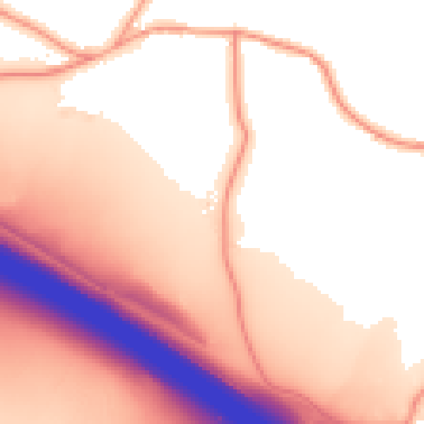 Daytime road noise heatmap for TN27 0BH