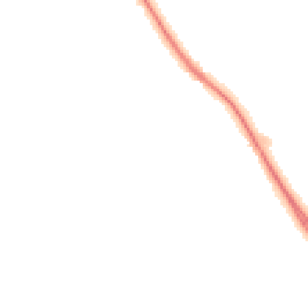Night-time road noise heatmap for TN27 0BQ