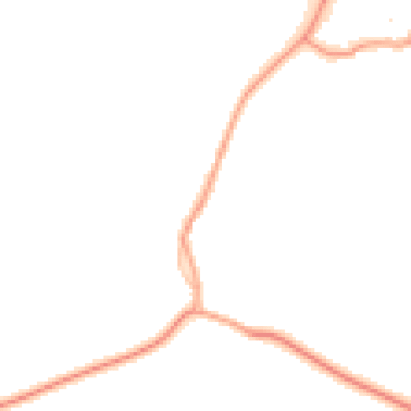 Daytime road noise heatmap for TN27 0QD