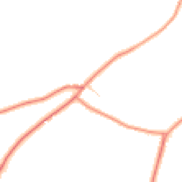 Daytime road noise heatmap for TN27 0RD