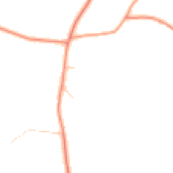 Daytime road noise heatmap for TN27 0RS