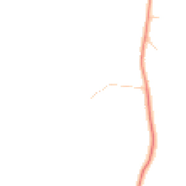 Daytime road noise heatmap for TN27 0RX