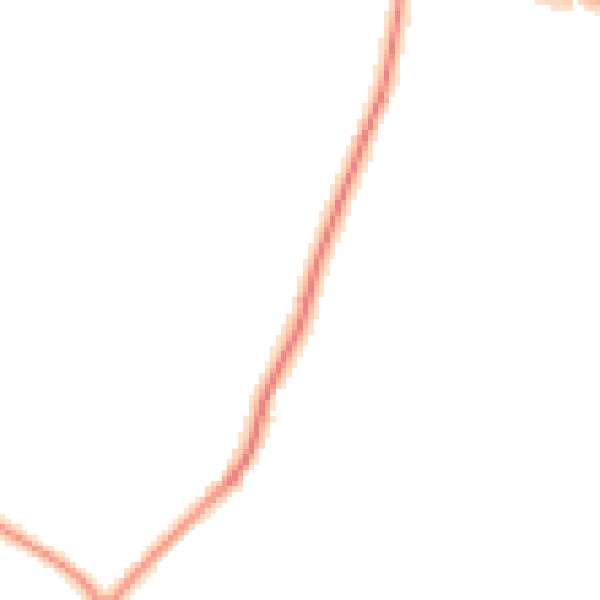 Daytime road noise heatmap for TN27 8BY