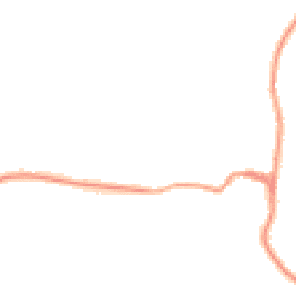 Night-time road noise heatmap for TN27 8EE