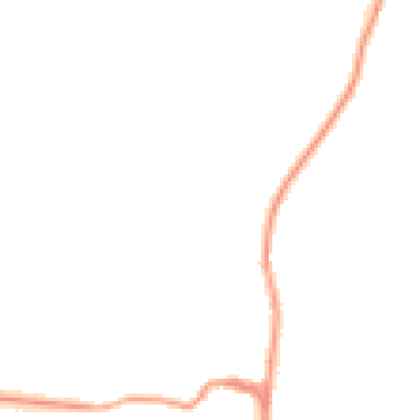 Night-time road noise heatmap for TN27 8FQ