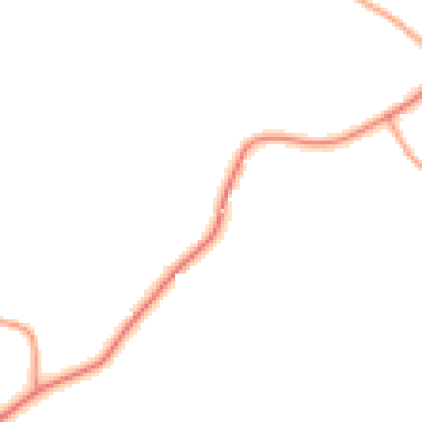 Daytime road noise heatmap for TN27 8LG