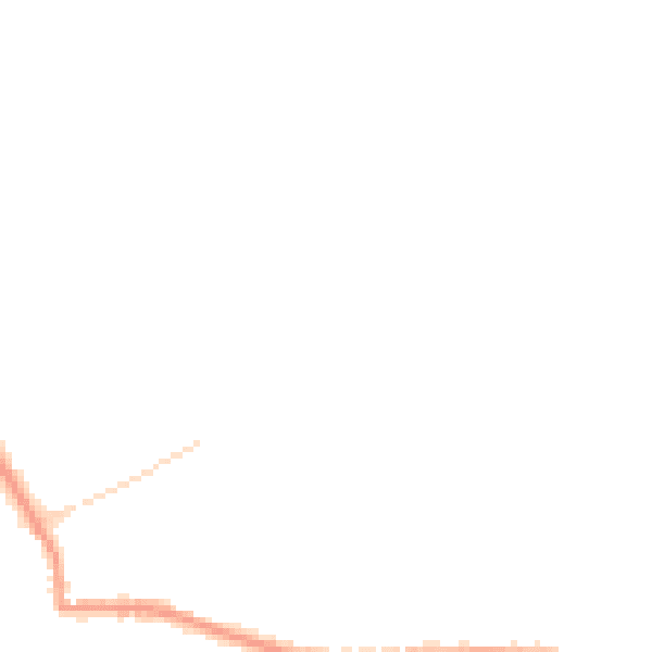 Night-time road noise heatmap for TN27 9AF