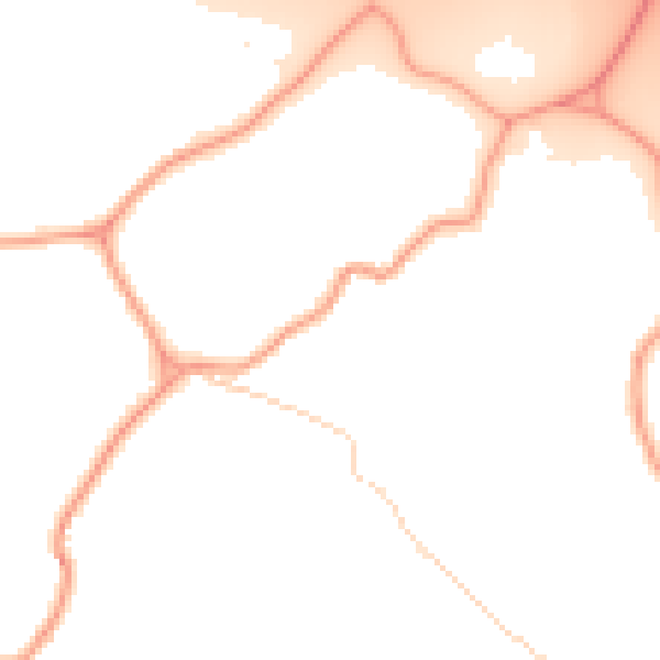 Daytime road noise heatmap for TN27 9AS