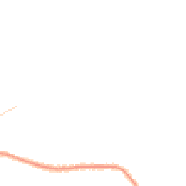 Night-time road noise heatmap for TN27 9BF