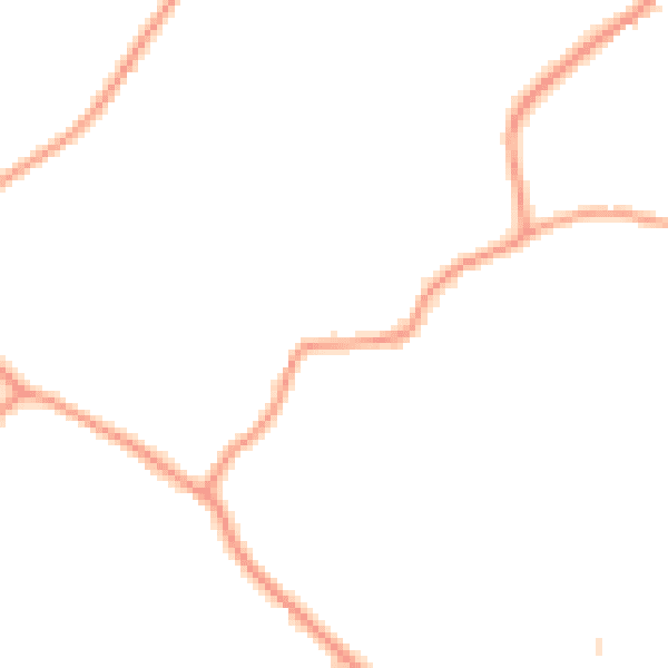 Daytime road noise heatmap for TN27 9EB