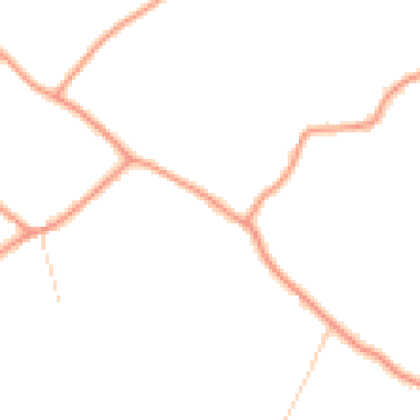 Daytime road noise heatmap for TN27 9EG