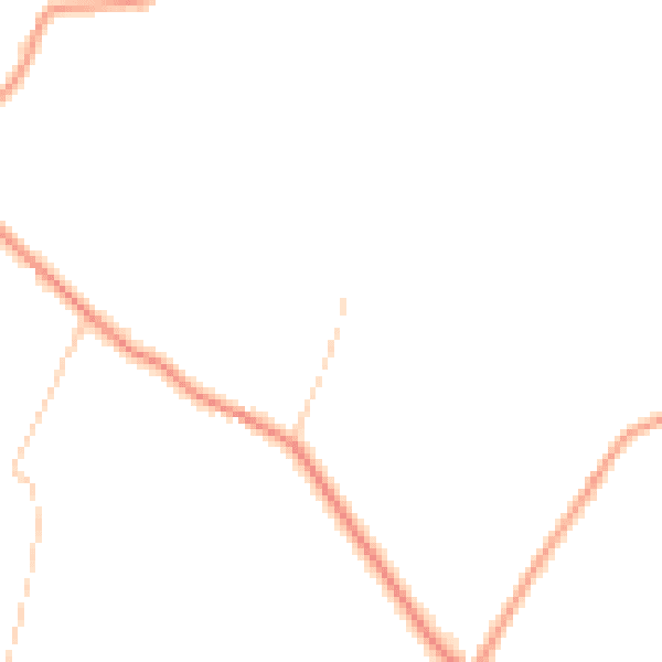 Daytime road noise heatmap for TN27 9ET