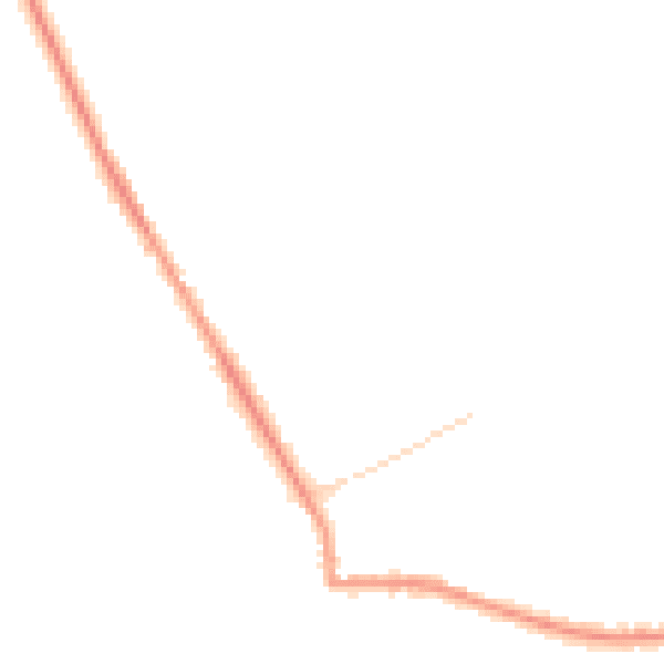Night-time road noise heatmap for TN27 9FB