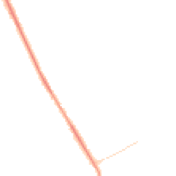 Night-time road noise heatmap for TN27 9FN