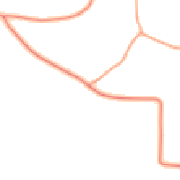 Daytime road noise heatmap for TN27 9NY