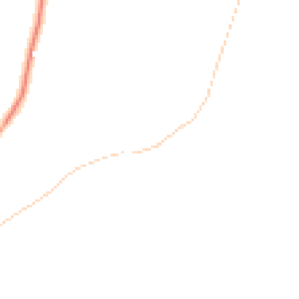 Daytime road noise heatmap for TN27 9PP