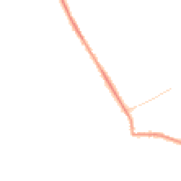 Night-time road noise heatmap for TN27 9QY