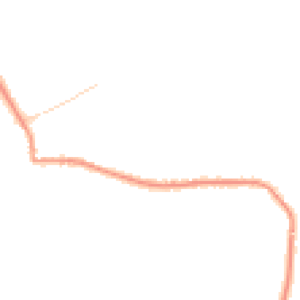 Night-time road noise heatmap for TN27 9TN